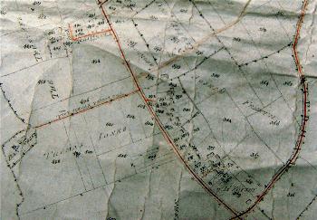 The eastern part of Common Road in 1798 [MA98-1]